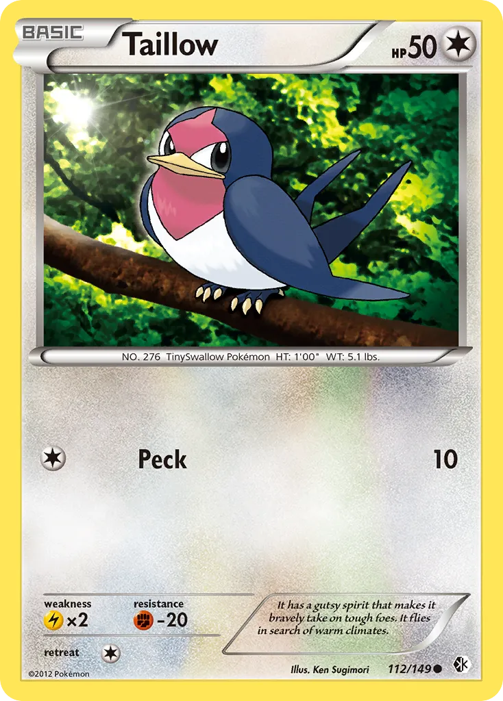 Taillow — Boundaries Crossed — Pokemon