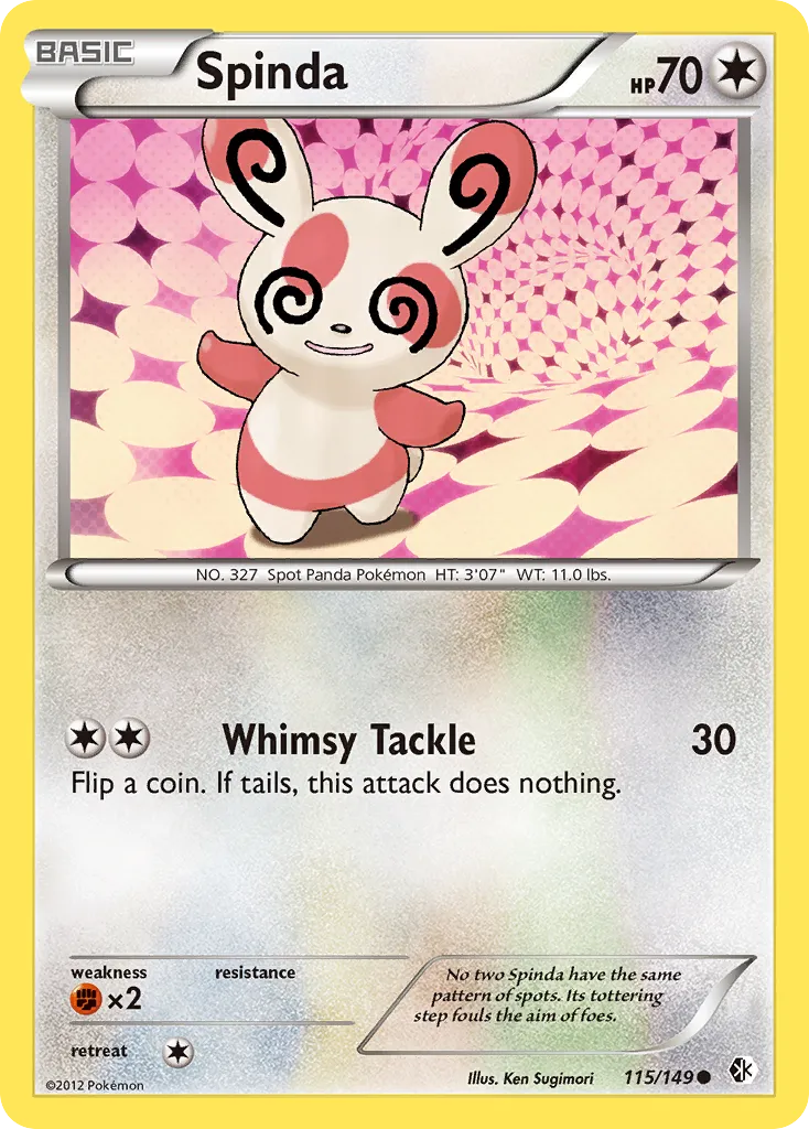 Spinda — Boundaries Crossed — Pokémon