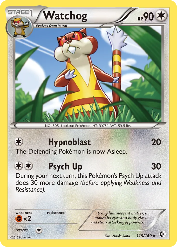 Watchog — Boundaries Crossed — Pokémon