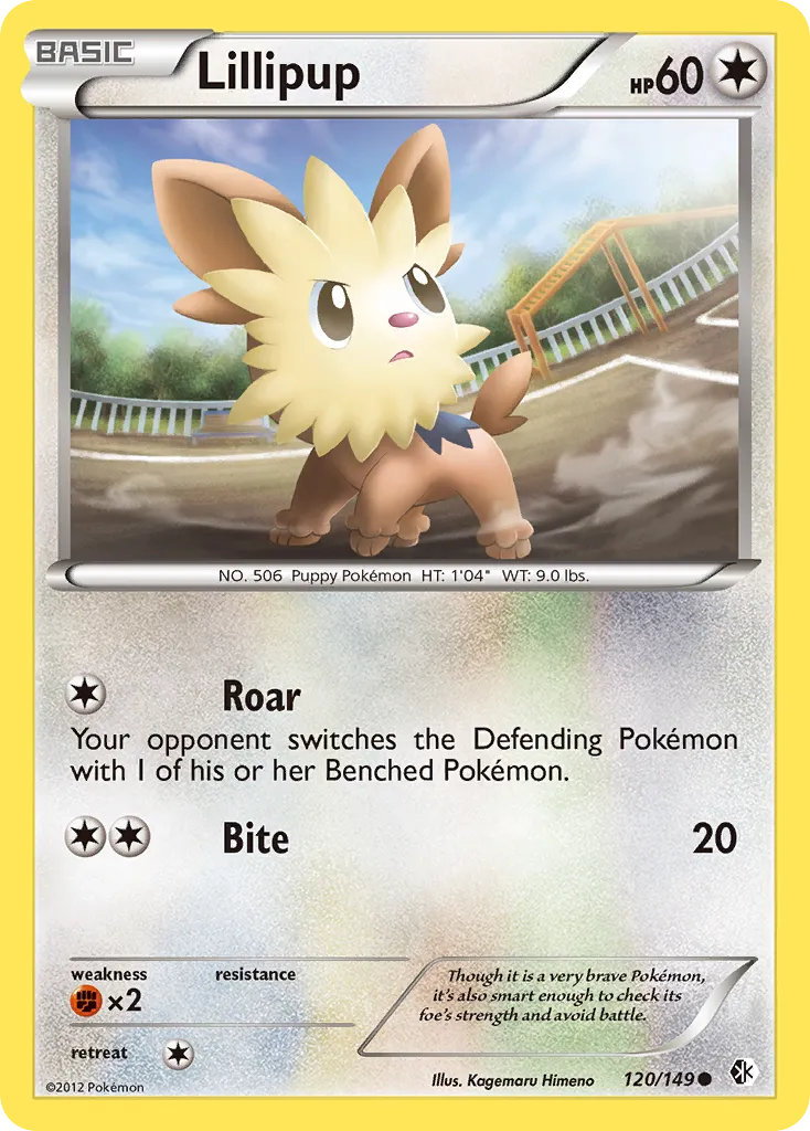 Lillipup — Boundaries Crossed — Pokemon