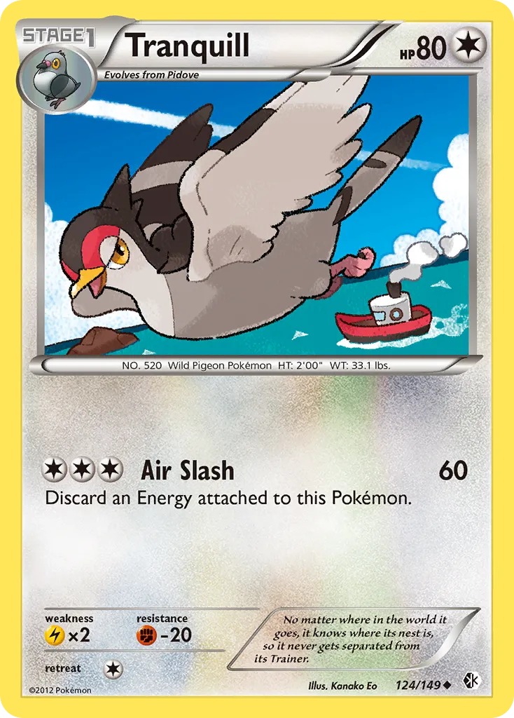 Tranquill — Boundaries Crossed — Pokemon