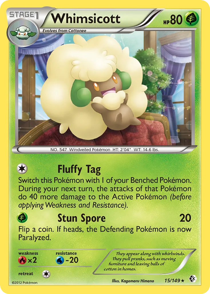 Whimsicott — Boundaries Crossed — Pokémon
