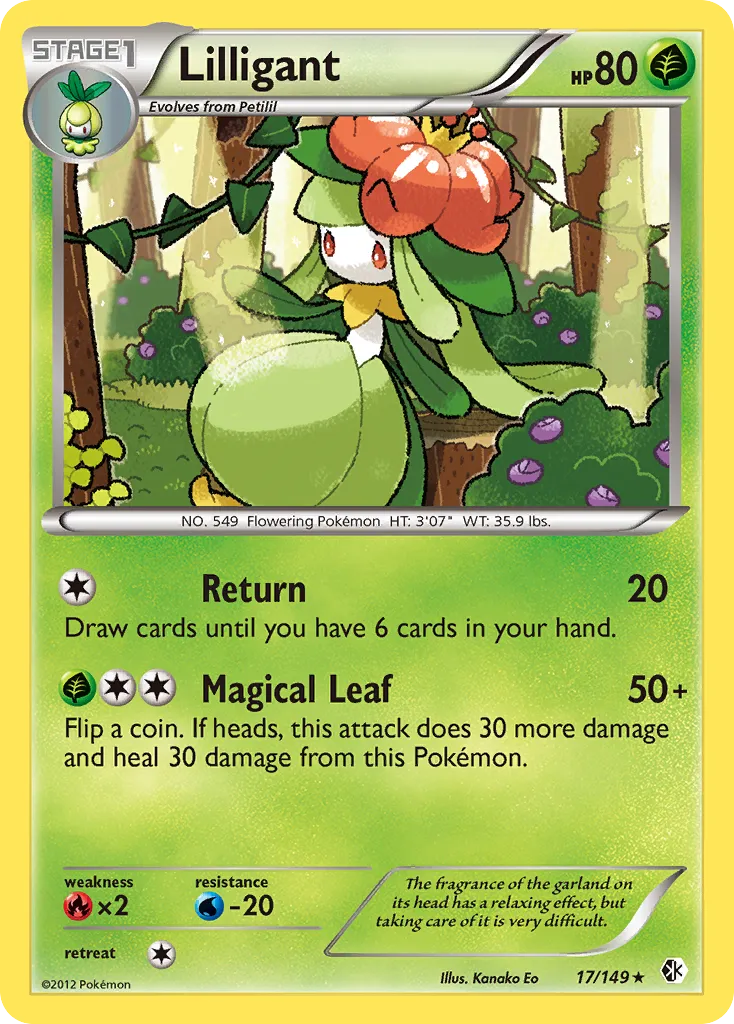 Lilligant — Boundaries Crossed — Pokemon