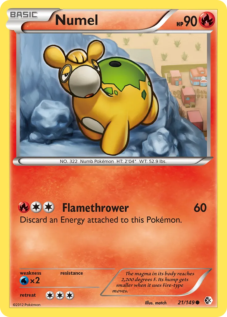 Numel — Boundaries Crossed — Pokémon