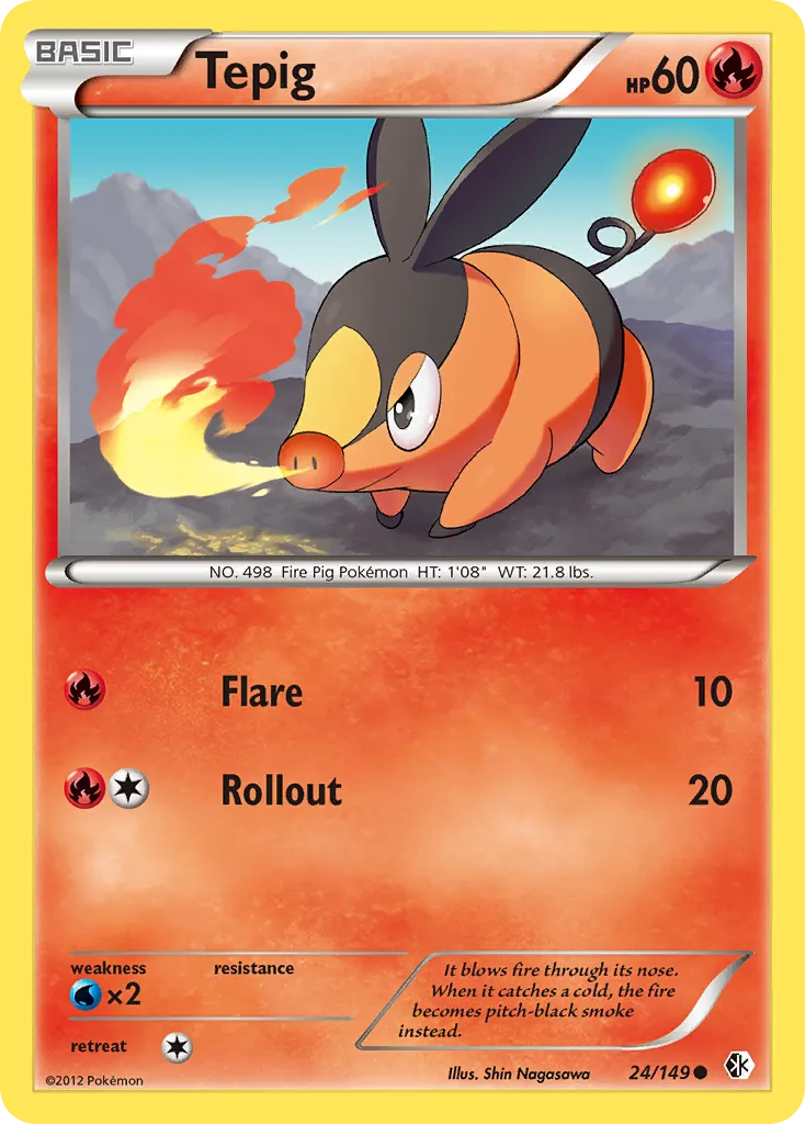 Tepig — Boundaries Crossed — Pokémon