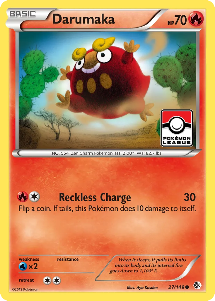 Darumaka — Boundaries Crossed — Pokémon