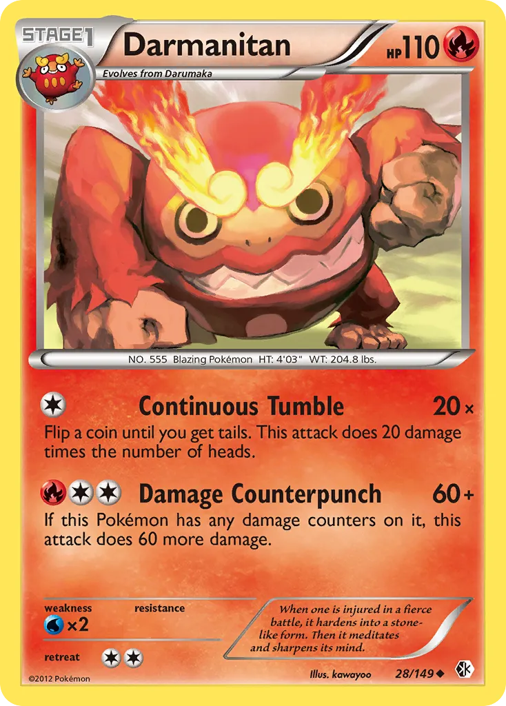 Darmanitan — Boundaries Crossed — Pokemon