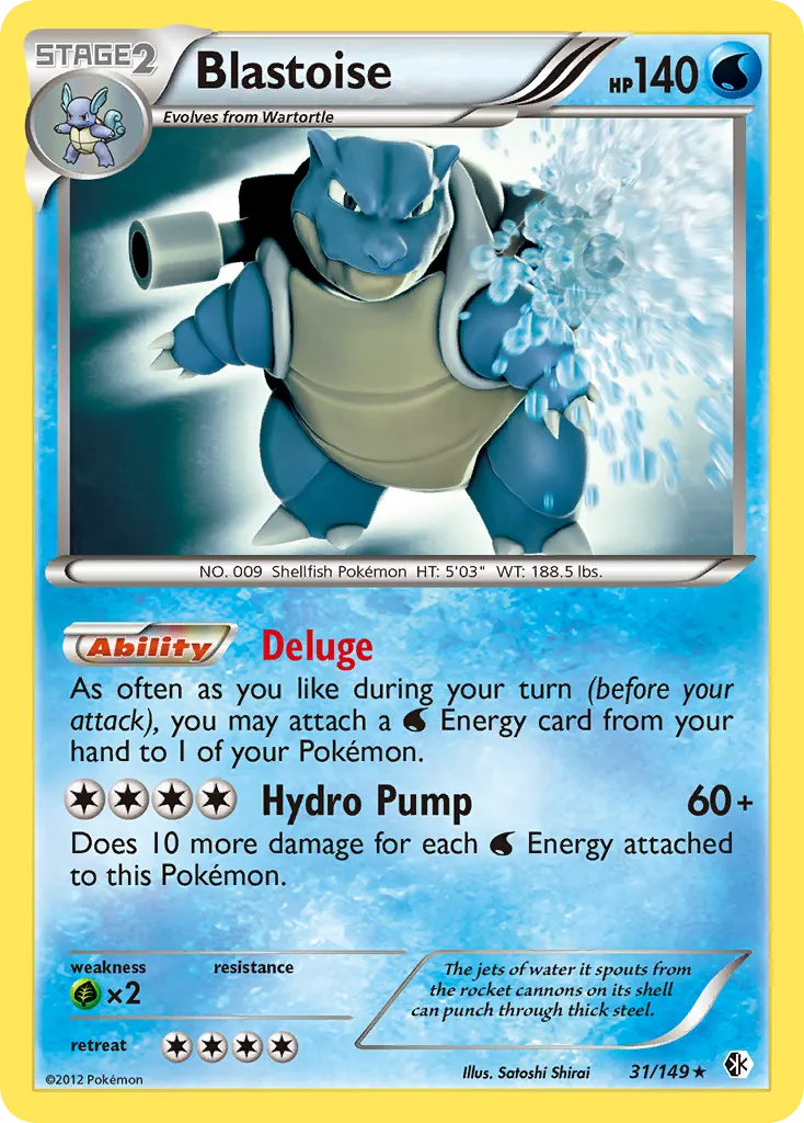 Blastoise — Boundaries Crossed — Pokemon