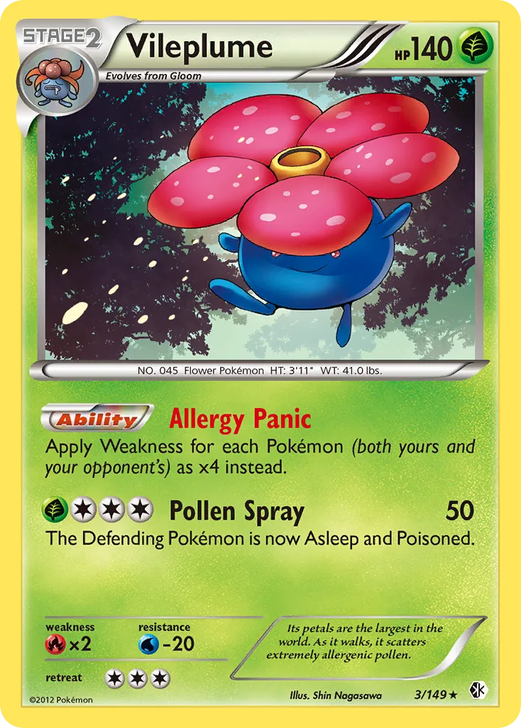 Vileplume — Boundaries Crossed — Pokémon
