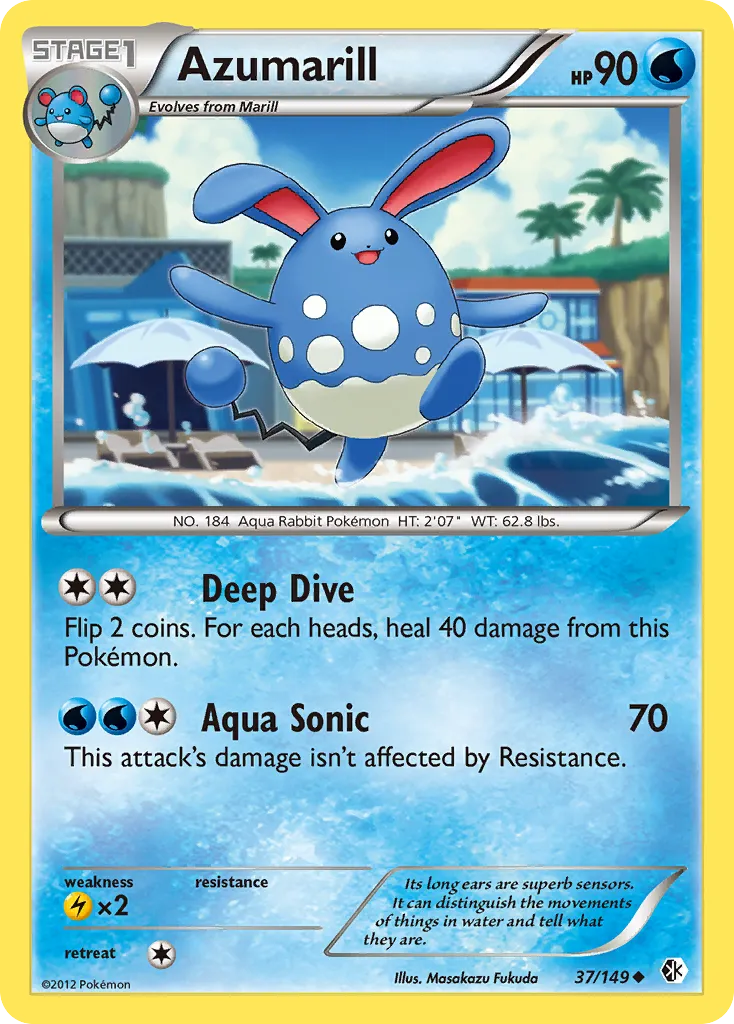 Azumarill — Boundaries Crossed — Pokemon
