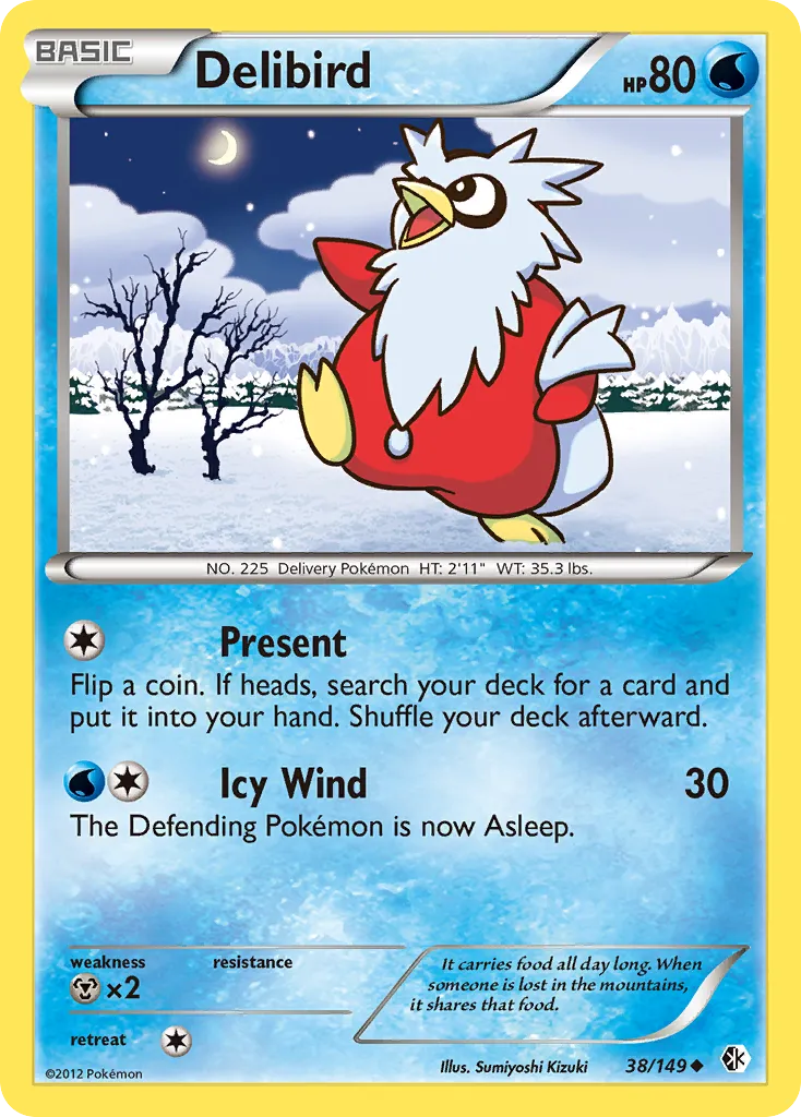Delibird — Boundaries Crossed — Pokémon