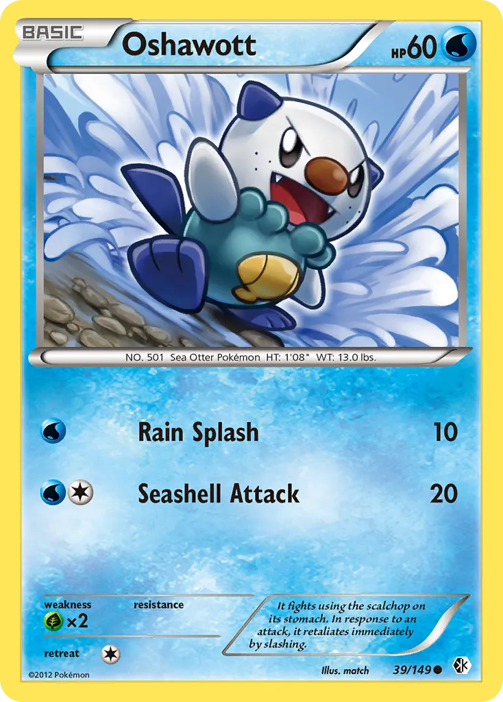 Oshawott — Boundaries Crossed — Pokemon