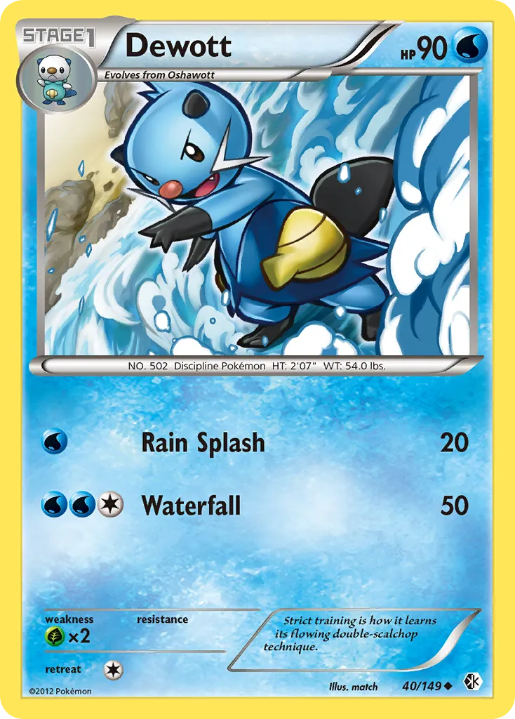 Dewott — Boundaries Crossed — Pokémon