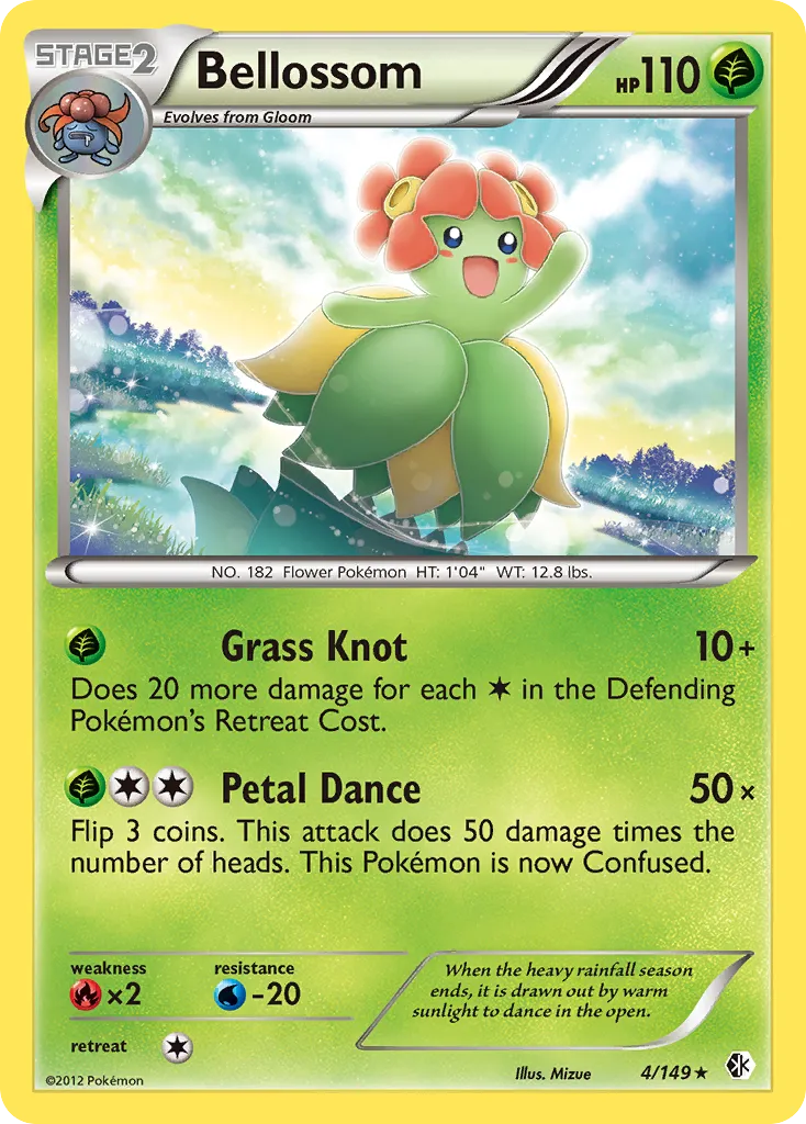 Bellossom — Boundaries Crossed — Pokemon