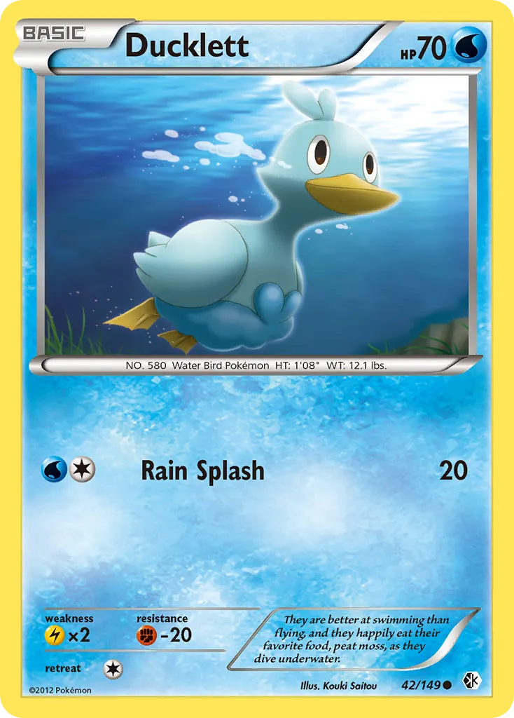 Ducklett — Boundaries Crossed — Pokemon