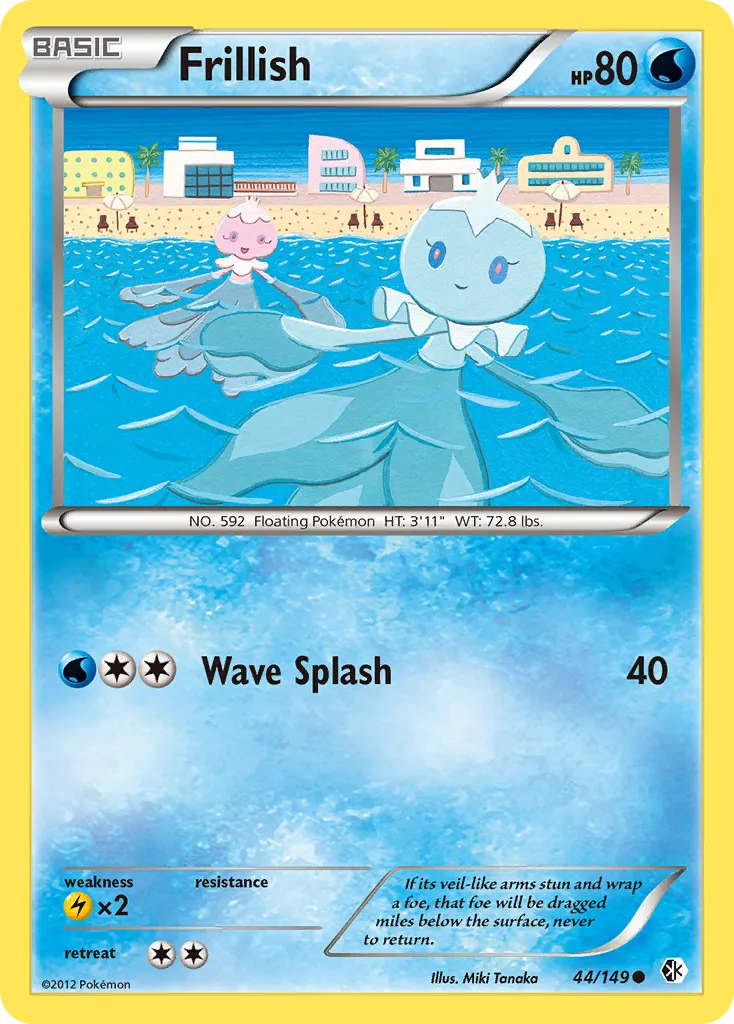 Frillish — Boundaries Crossed — Pokemon