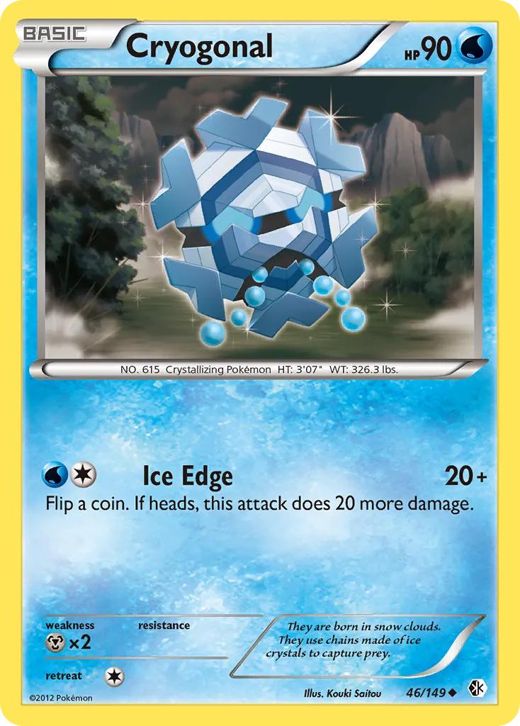 Cryogonal — Boundaries Crossed — Pokemon