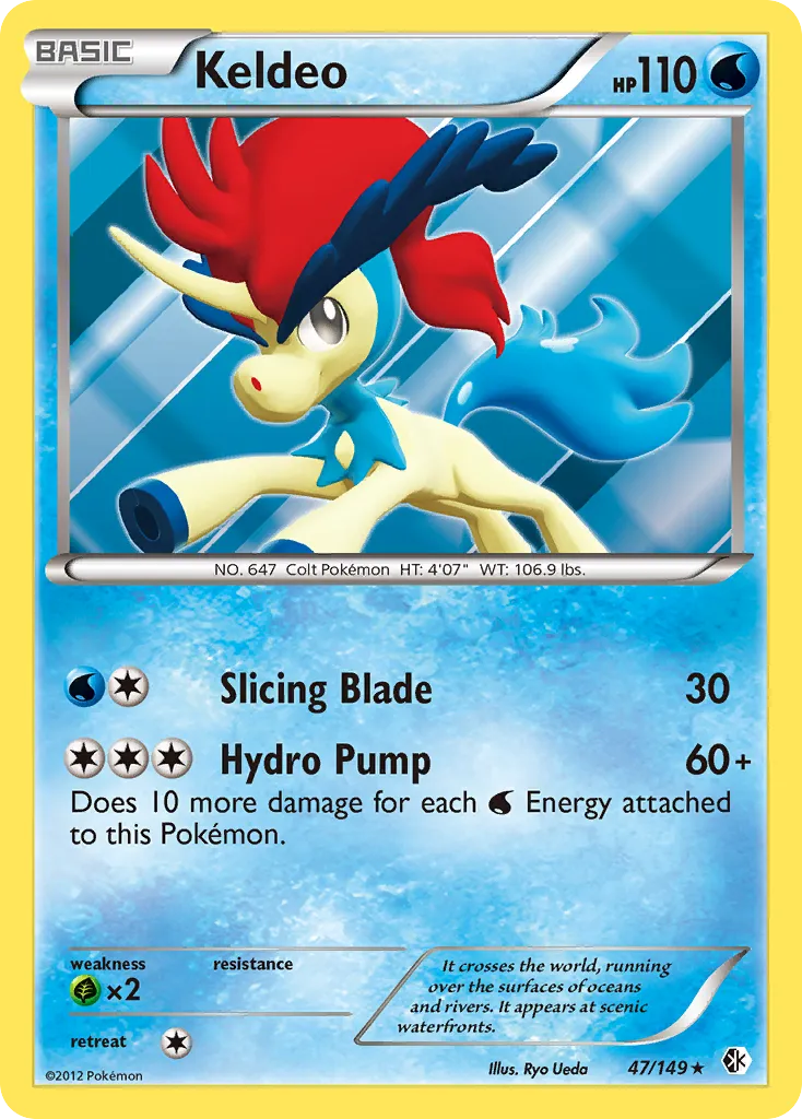 Keldeo — Boundaries Crossed — Pokemon