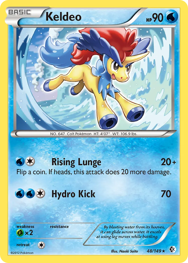 Keldeo — Boundaries Crossed — Pokemon