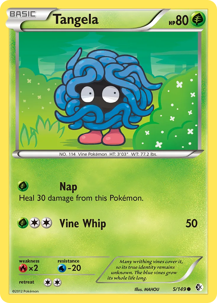 Tangela — Boundaries Crossed — Pokemon