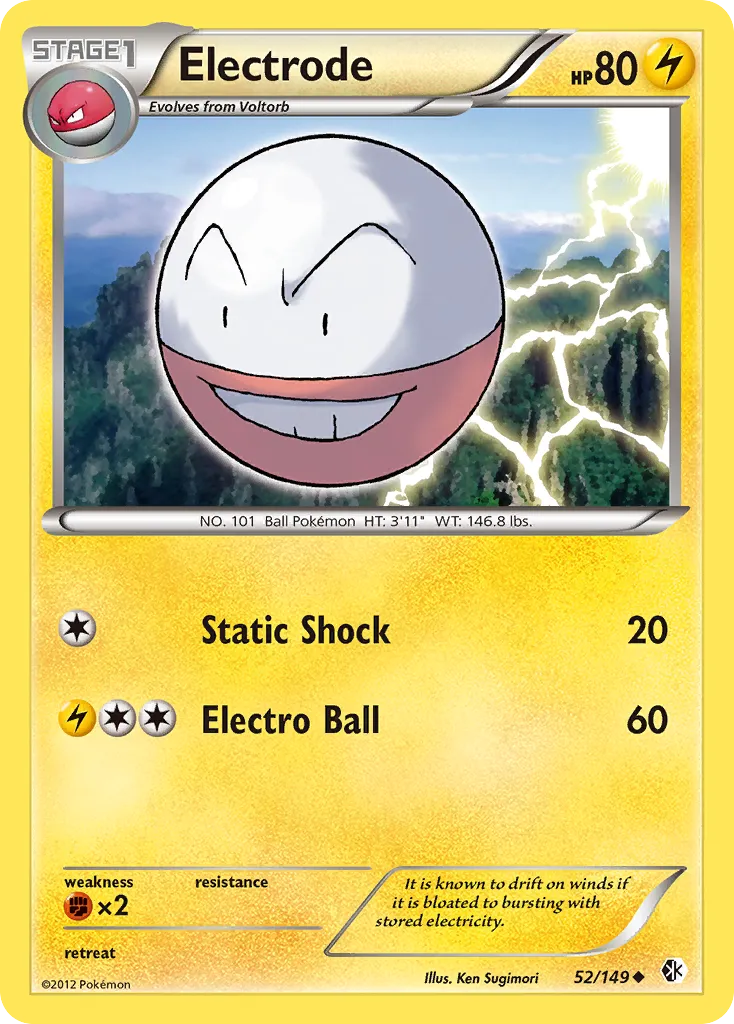 Electrode — Boundaries Crossed — Pokémon