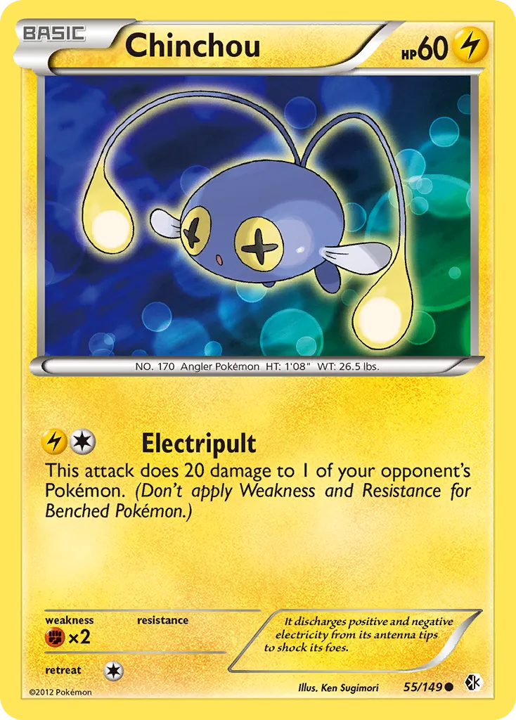 Chinchou — Boundaries Crossed — Pokemon