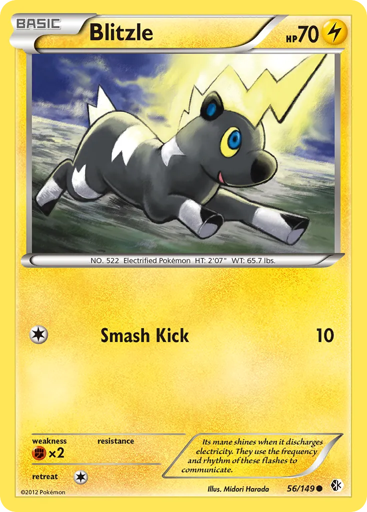 Blitzle — Boundaries Crossed — Pokemon