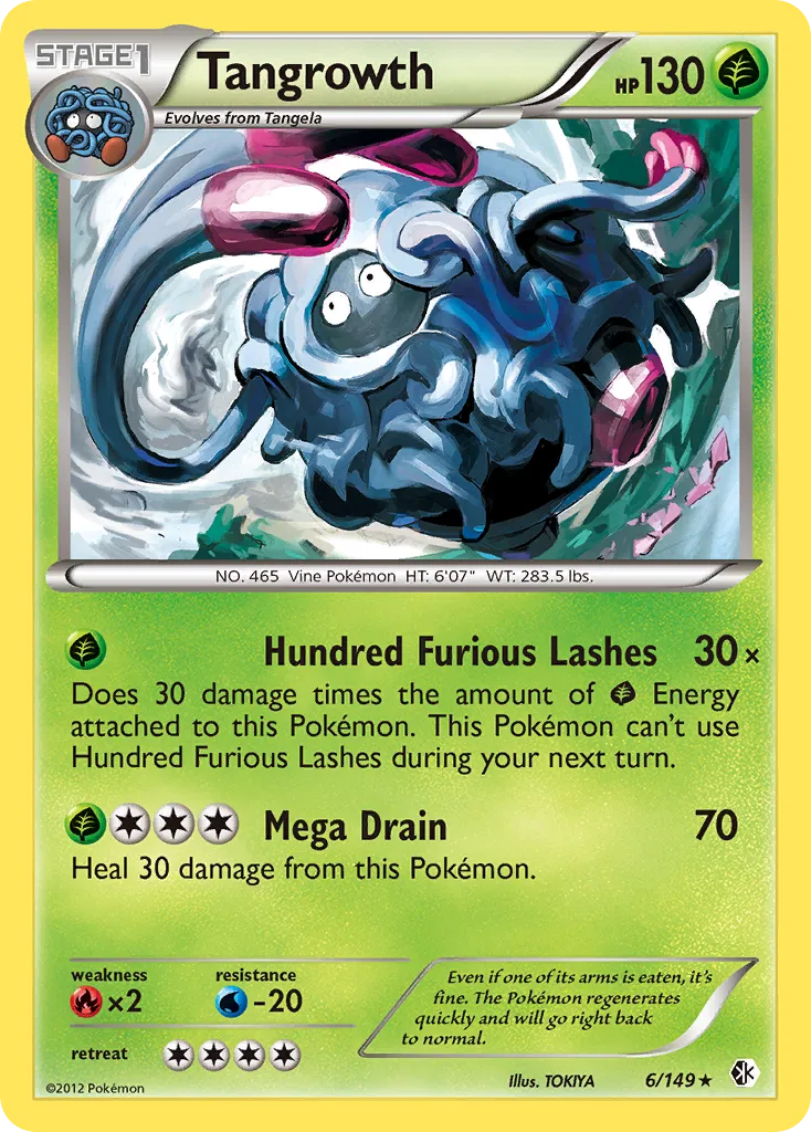 Tangrowth — Boundaries Crossed — Pokémon