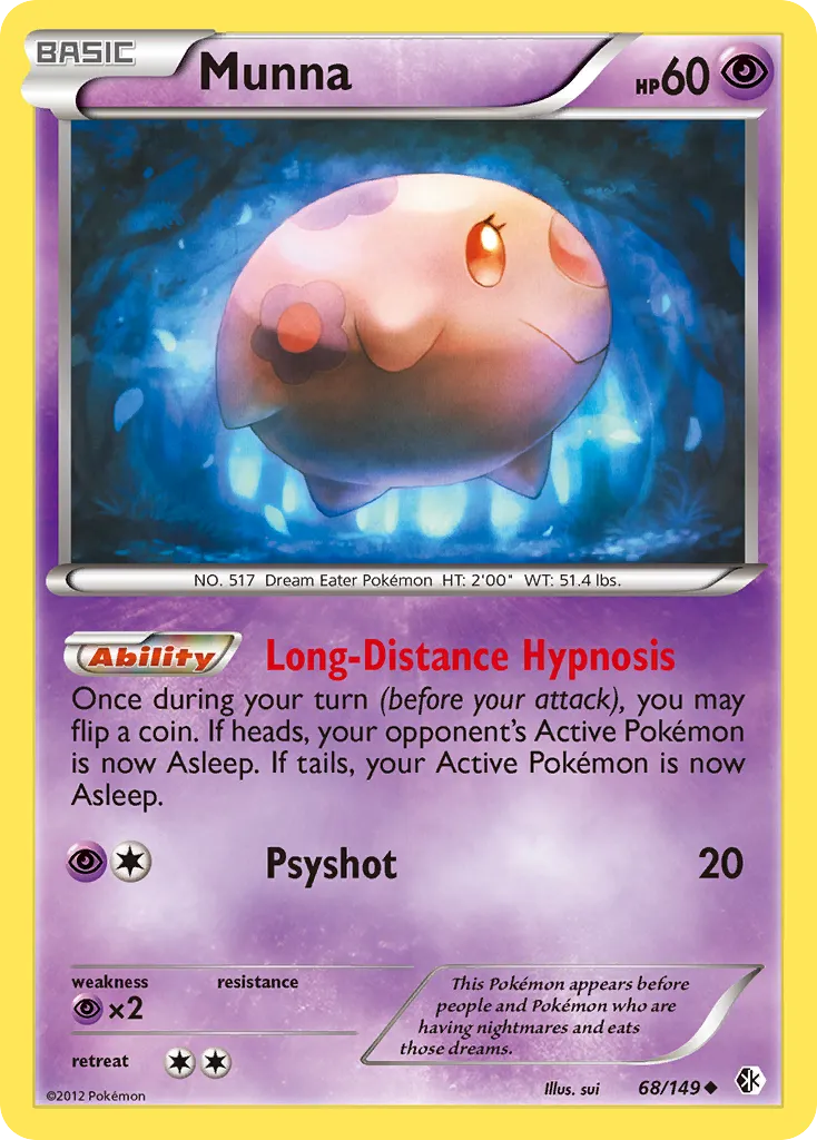 Munna — Boundaries Crossed — Pokemon