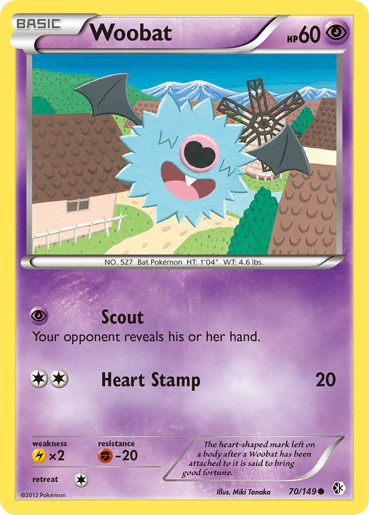 Woobat — Boundaries Crossed — Pokémon
