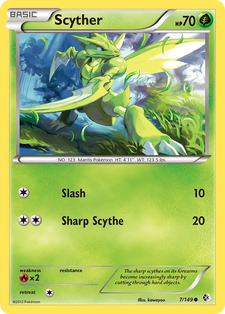 Scyther — Boundaries Crossed — Pokemon