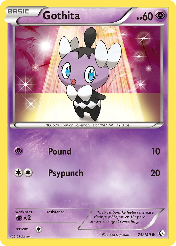 Gothita — Boundaries Crossed — Pokemon