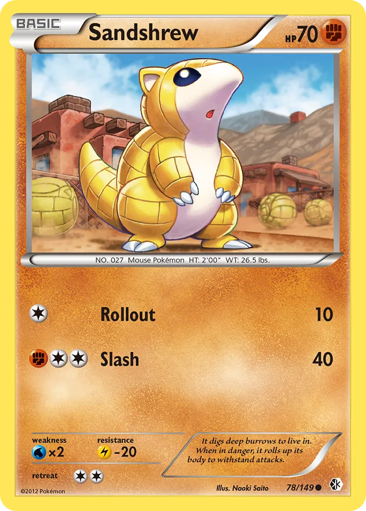 Sandshrew — Boundaries Crossed — Pokémon