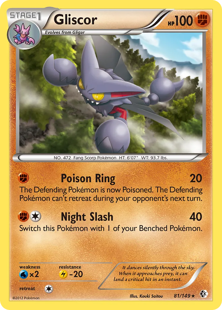 Gliscor — Boundaries Crossed — Pokemon