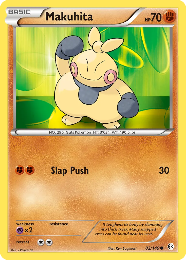Makuhita — Boundaries Crossed — Pokemon