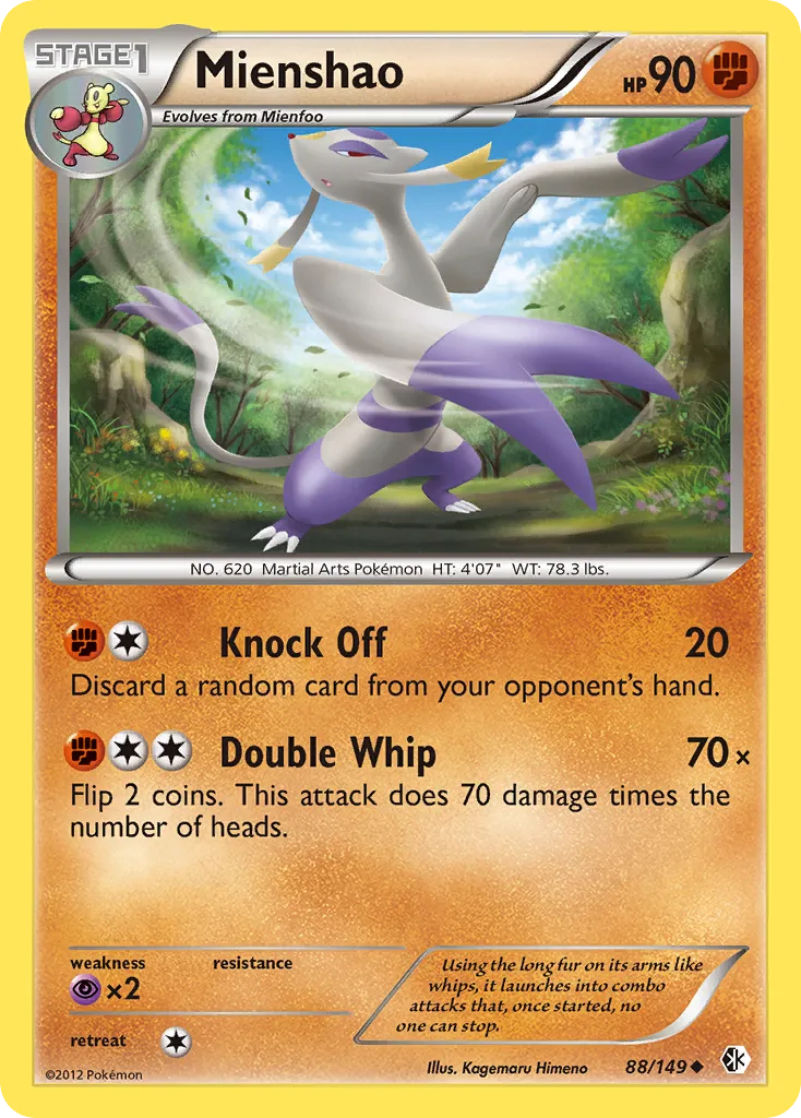Mienshao — Boundaries Crossed — Pokémon