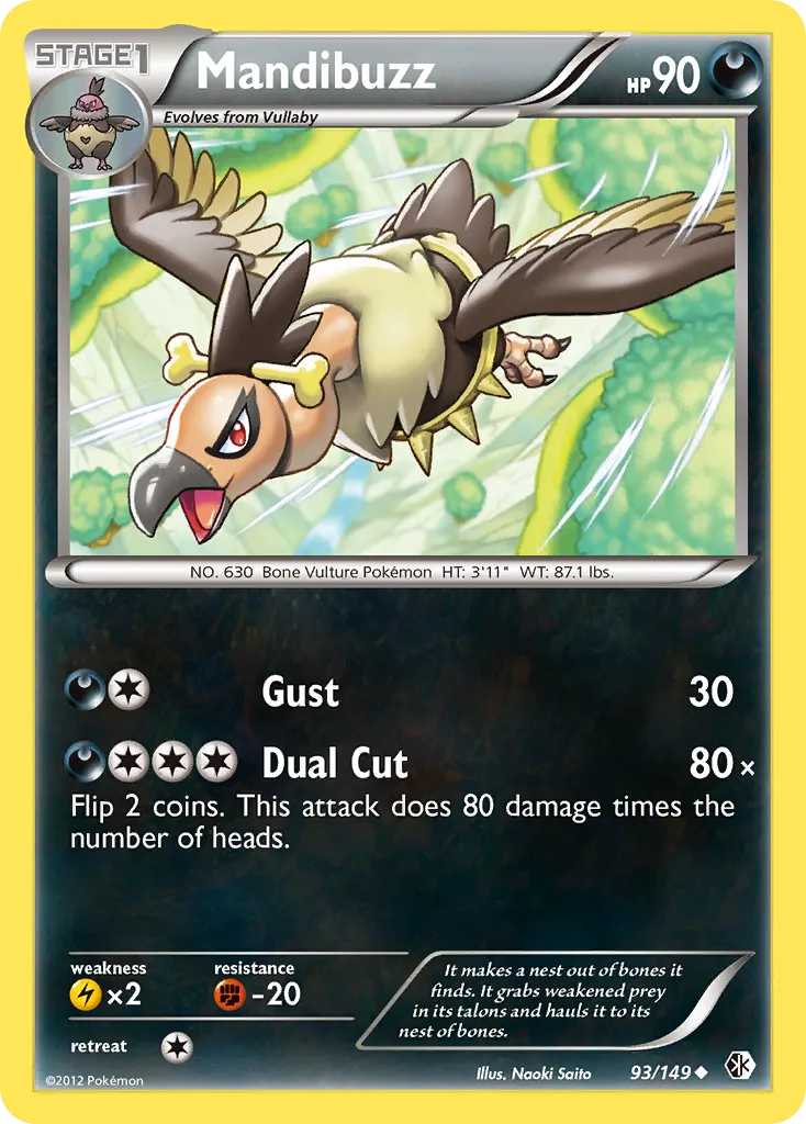 Mandibuzz — Boundaries Crossed — Pokemon