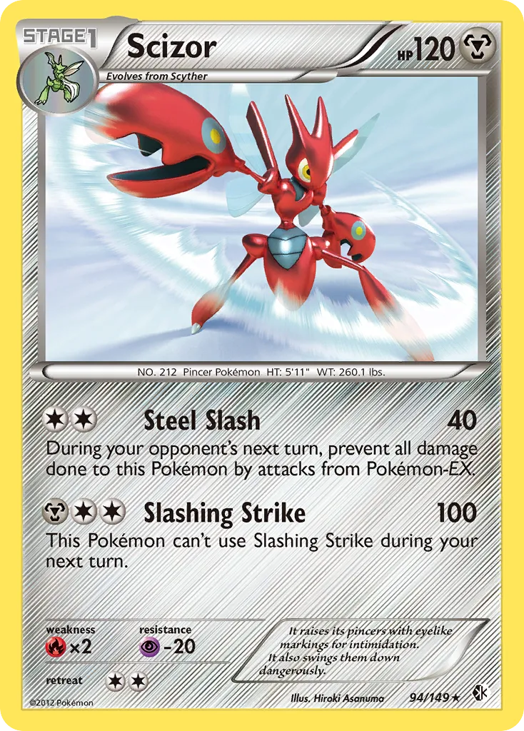 Scizor — Boundaries Crossed — Pokemon