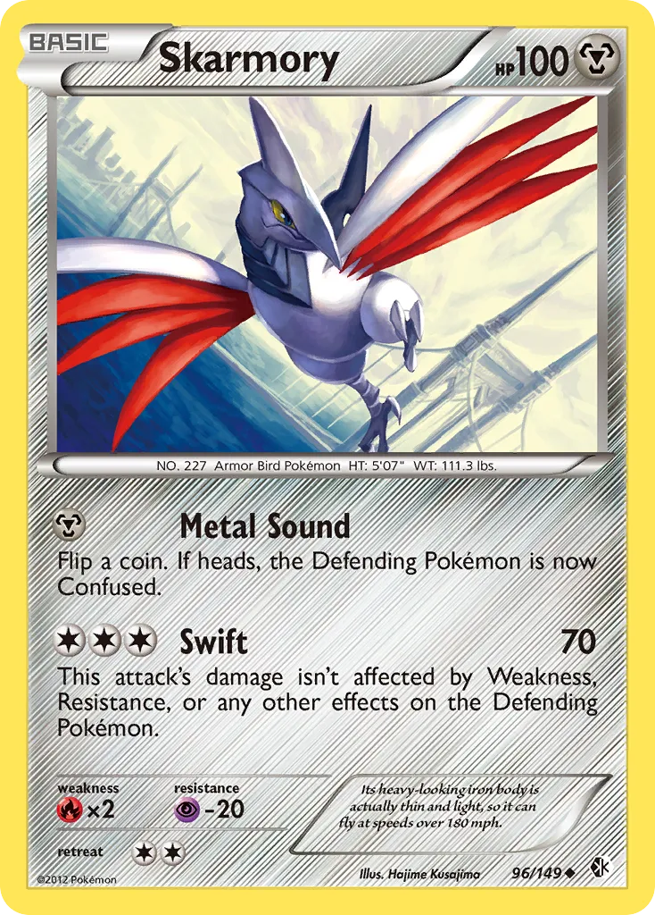 Skarmory — Boundaries Crossed — Pokemon