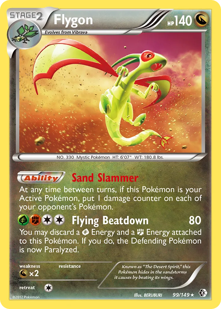Flygon — Boundaries Crossed — Pokemon