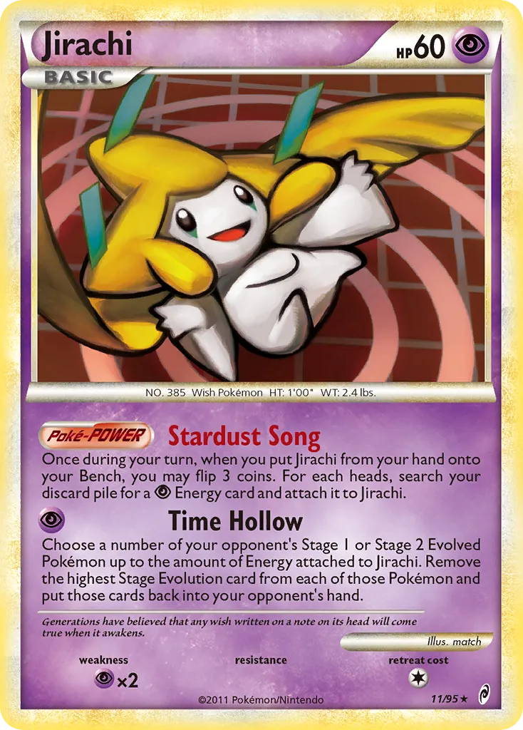 Jirachi — Call of Legends — Pokemon