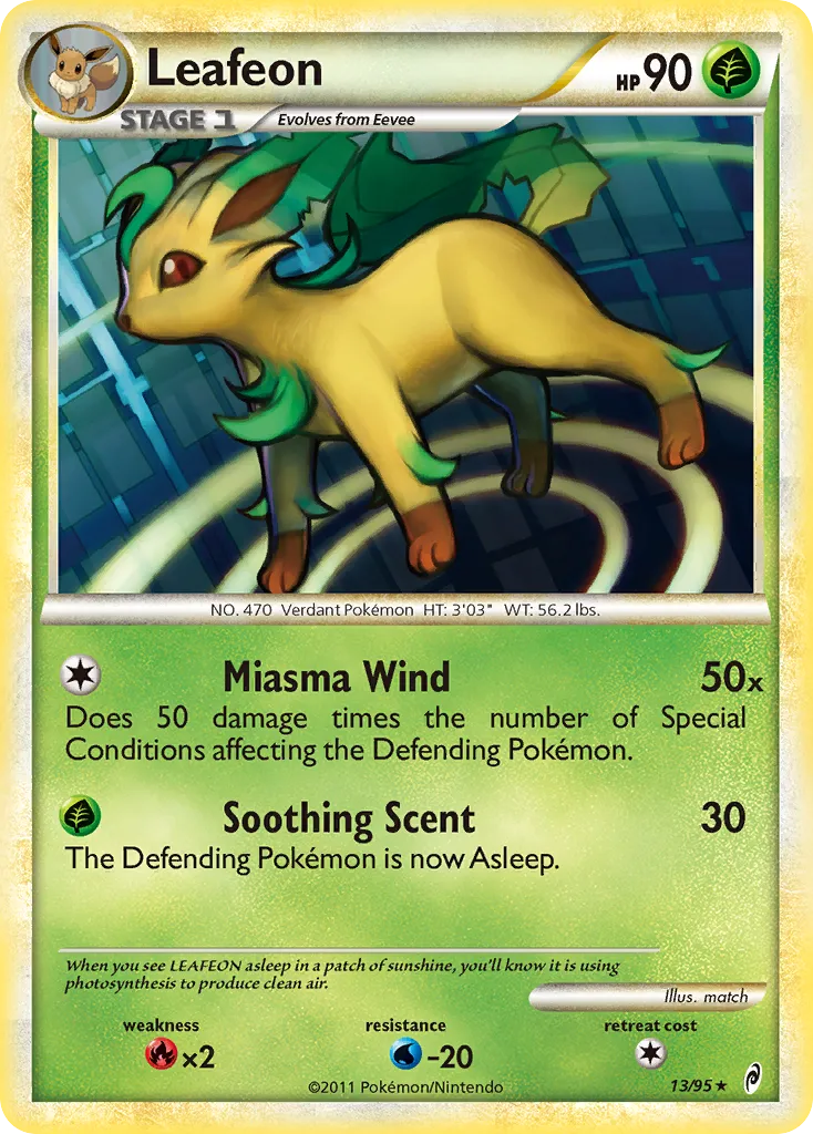Leafeon — Call of Legends — Pokemon