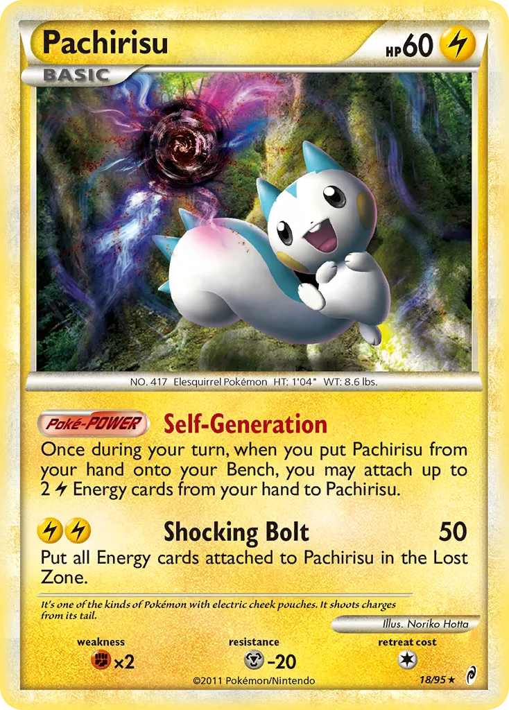 Pachirisu — Call of Legends — Pokemon