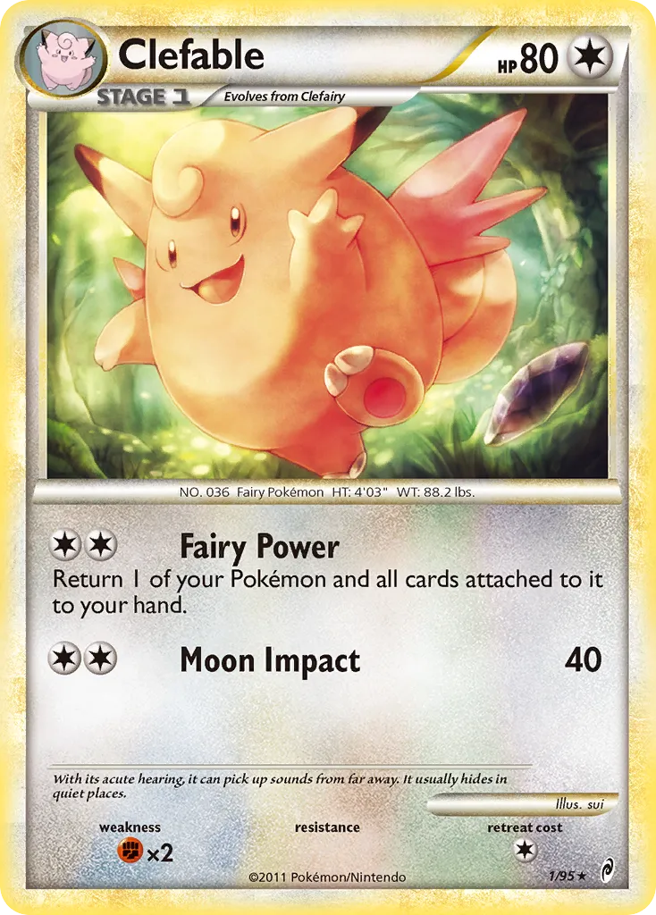 Clefable — Call of Legends — Pokemon