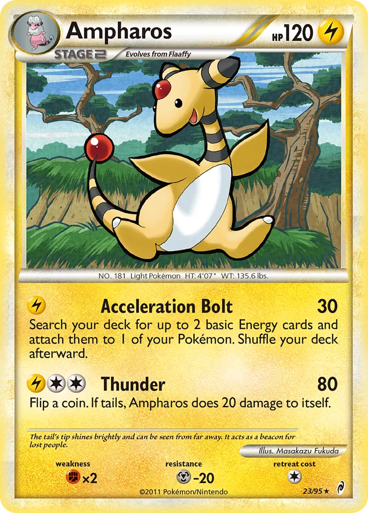 Pharamp — Call of Legends — Pokemon