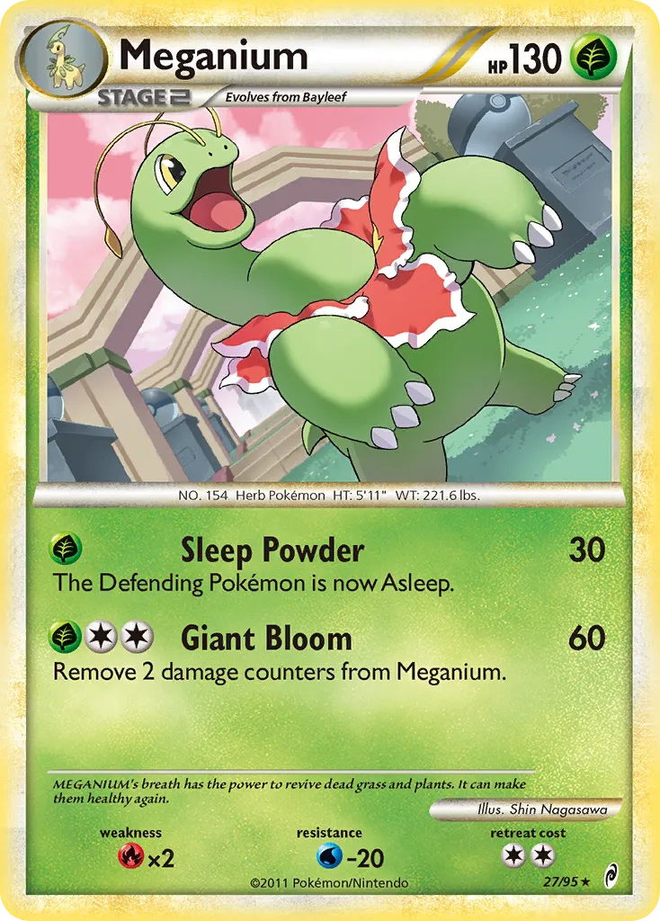 Meganium — Call of Legends — Pokemon