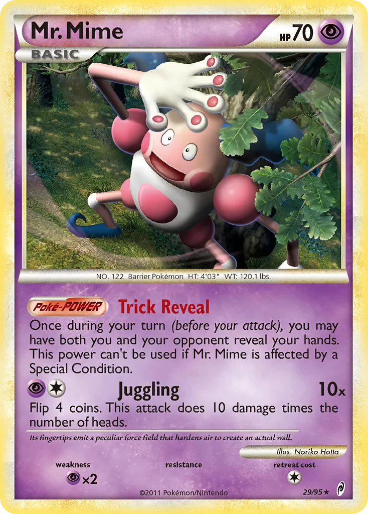Mr. Mime — Call of Legends — Pokemon