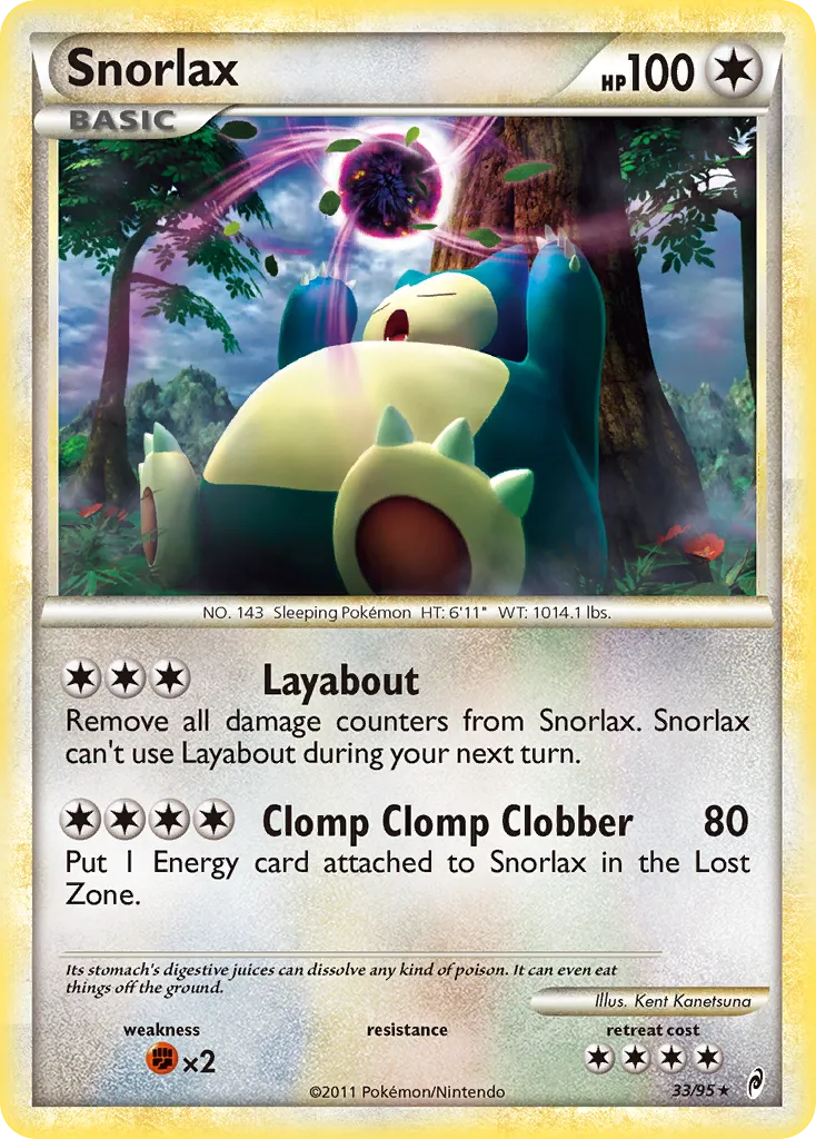 Snorlax — Call of Legends — Pokémon