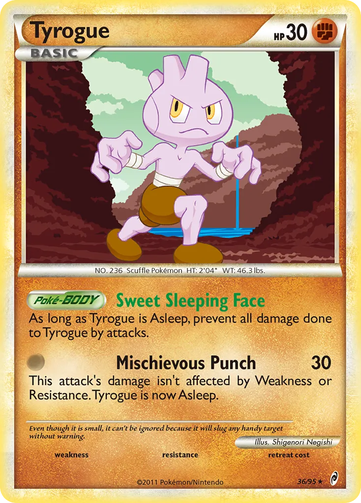Tyrogue — Call of Legends — Pokémon