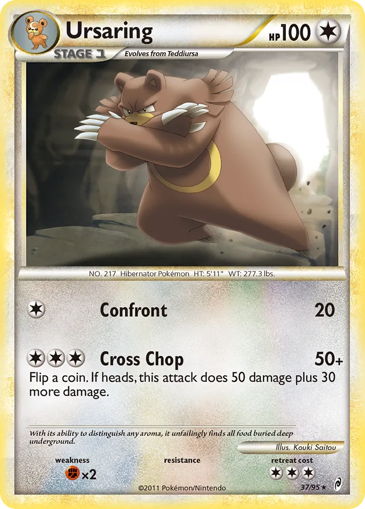 Ursaring — Call of Legends — Pokémon